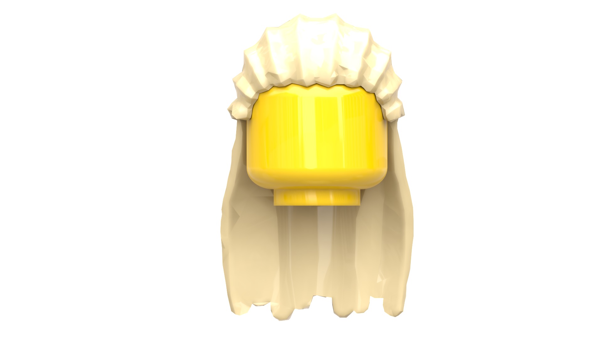 TwindBricks3D - Minifigure Hair pack 3 3D print model_19