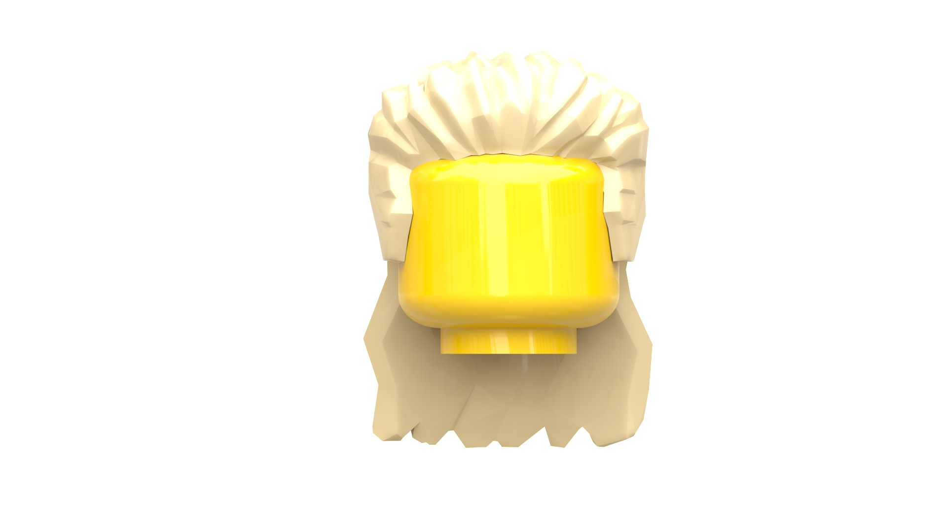 TwindBricks3D - Minifigure Hair pack 3 3D print model_11