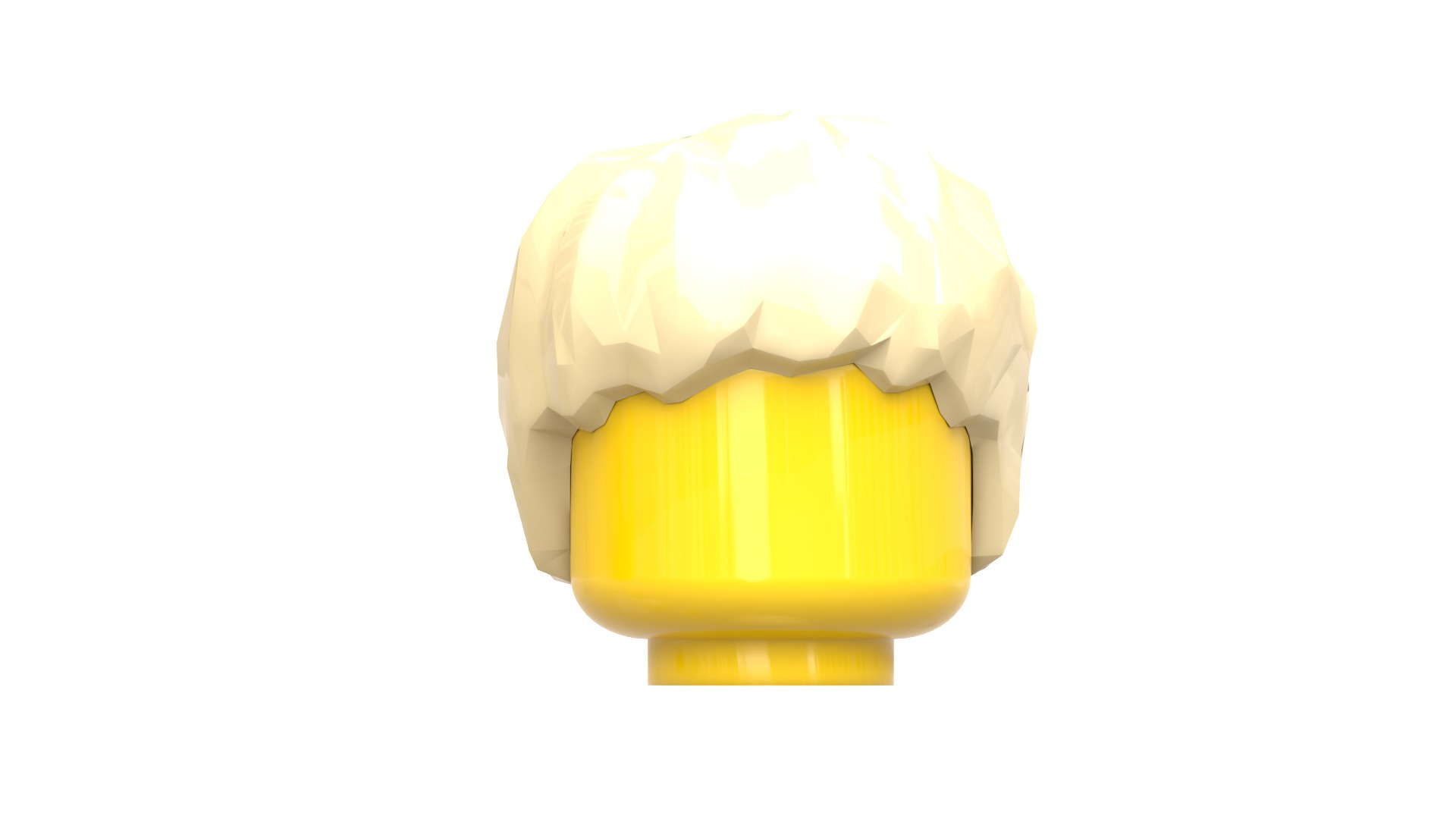TwindBricks3D - Minifigure Hair pack 4 3D print model_20