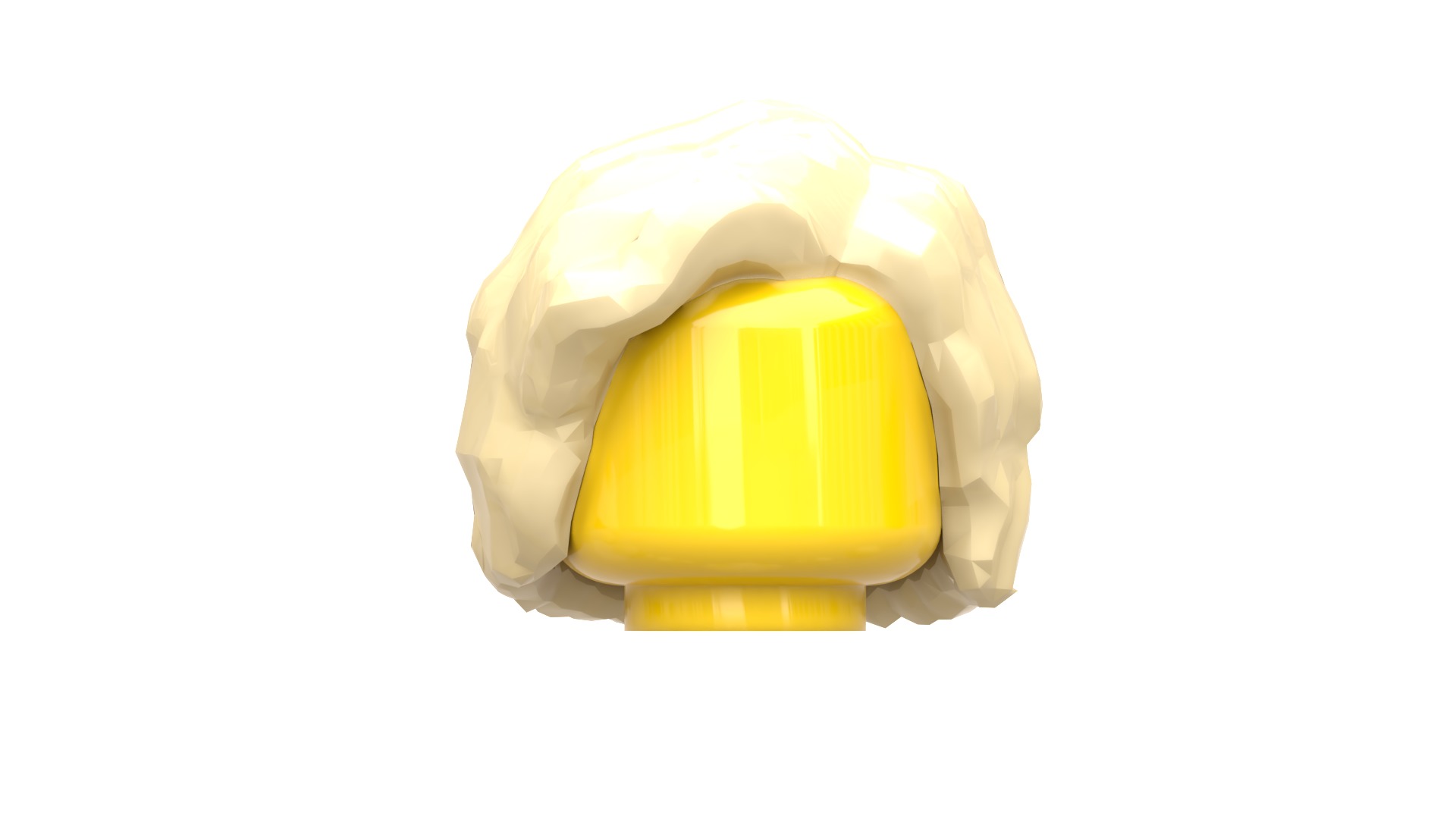 TwindBricks3D - Minifigure Hair pack 4 3D print model_8