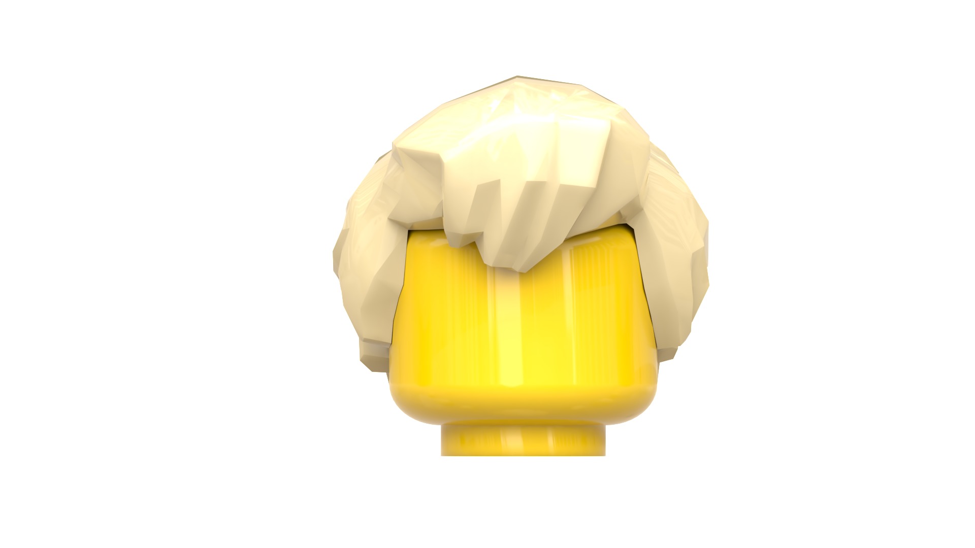 TwindBricks3D - Minifigure Hair pack 4 3D print model_16