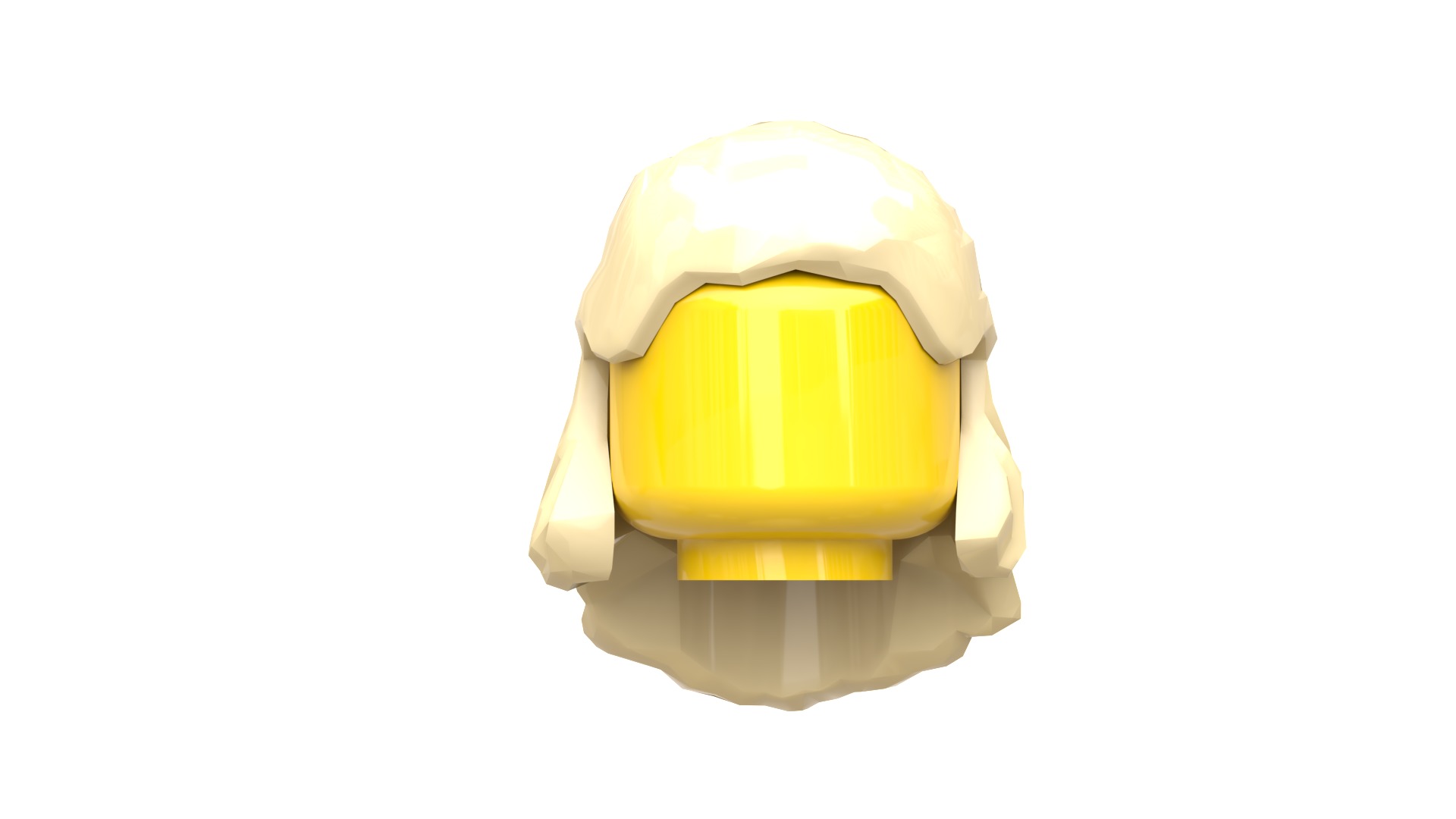 TwindBricks3D - Minifigure Hair pack 4 3D print model_7