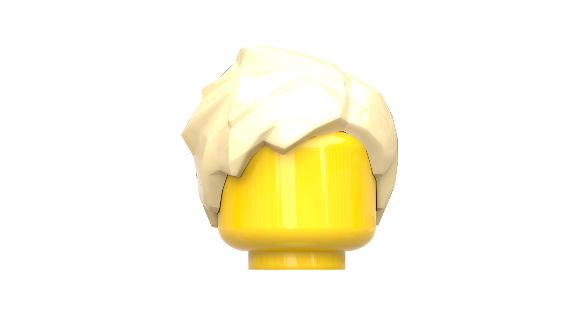 TwindBricks3D - Minifigure Hair pack 4 3D print model_22