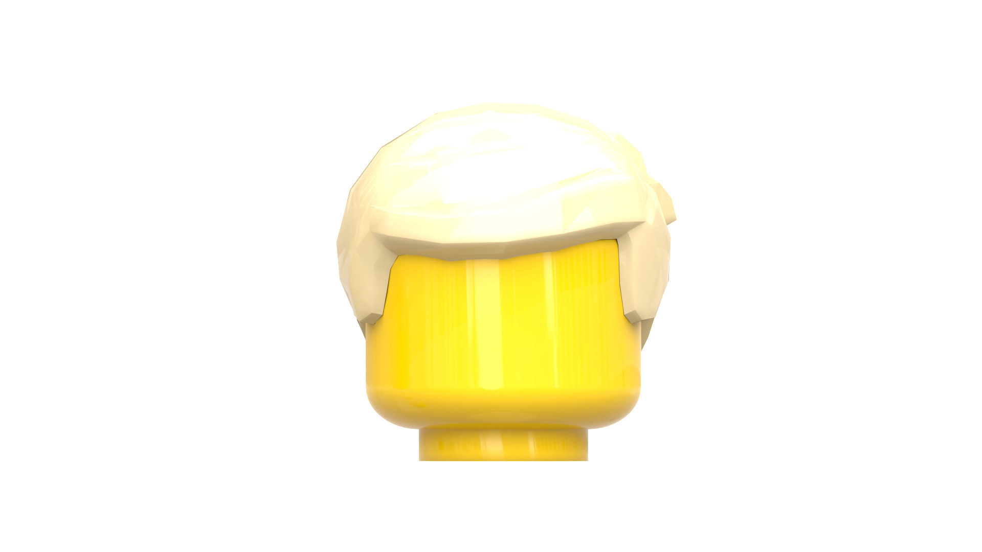 TwindBricks3D - Minifigure Hair pack 4 3D print model_24