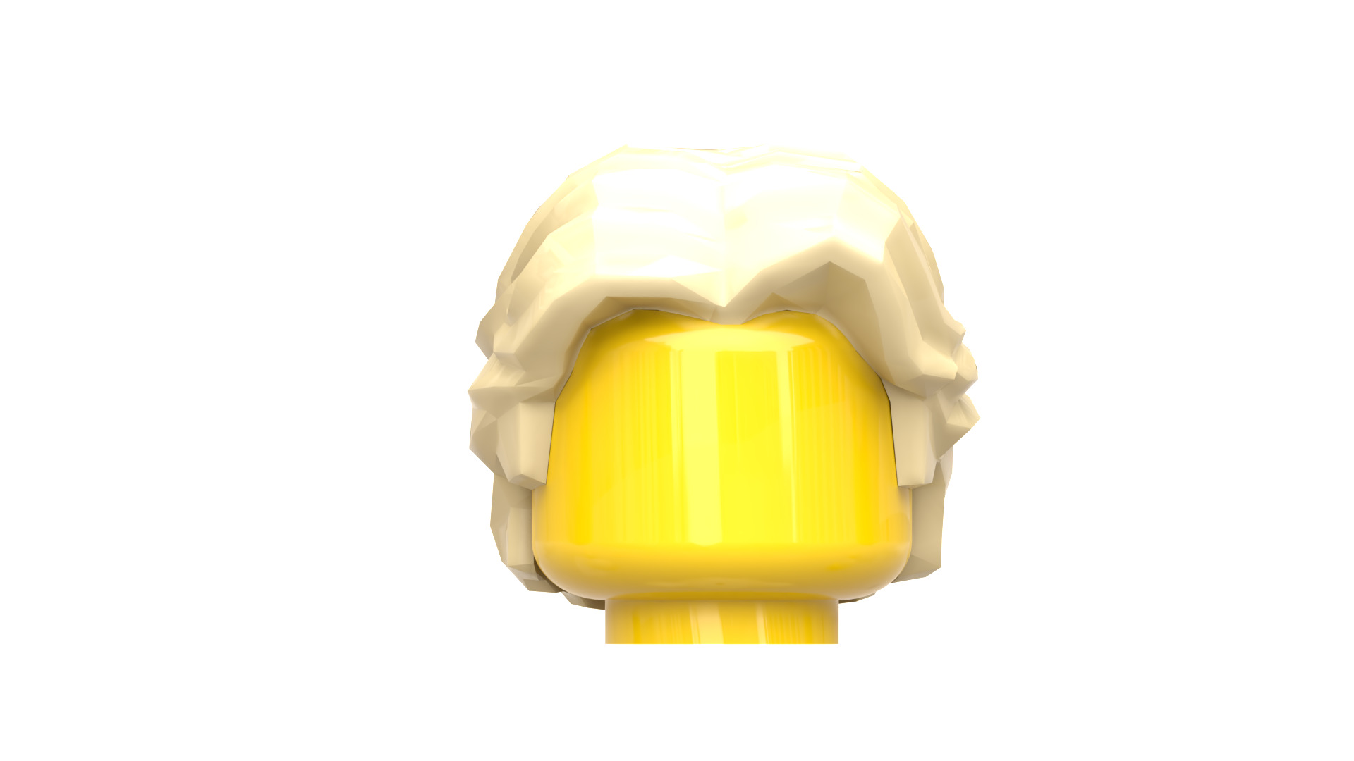 TwindBricks3D - Minifigure Hair pack 4 3D print model_33