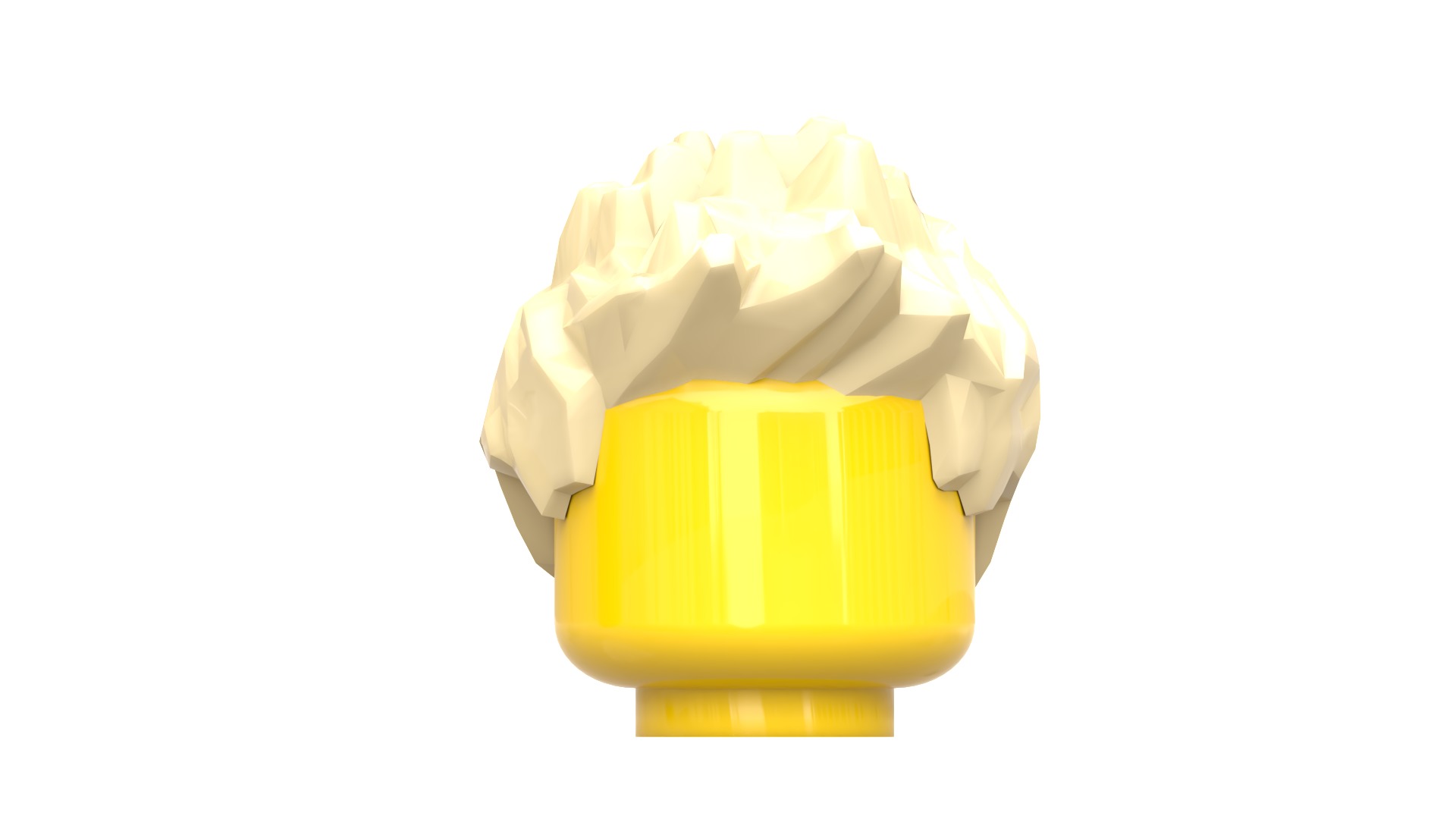 TwindBricks3D - Minifigure Hair pack 4 3D print model_28