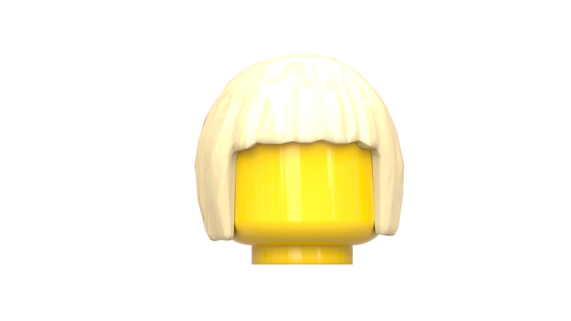 TwindBricks3D - Minifigure Hair pack 4 3D print model_27