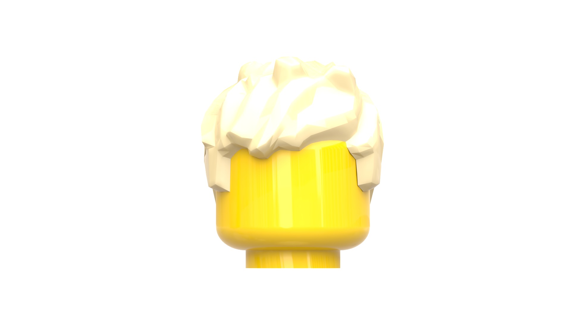 TwindBricks3D - Minifigure Hair pack 4 3D print model_10