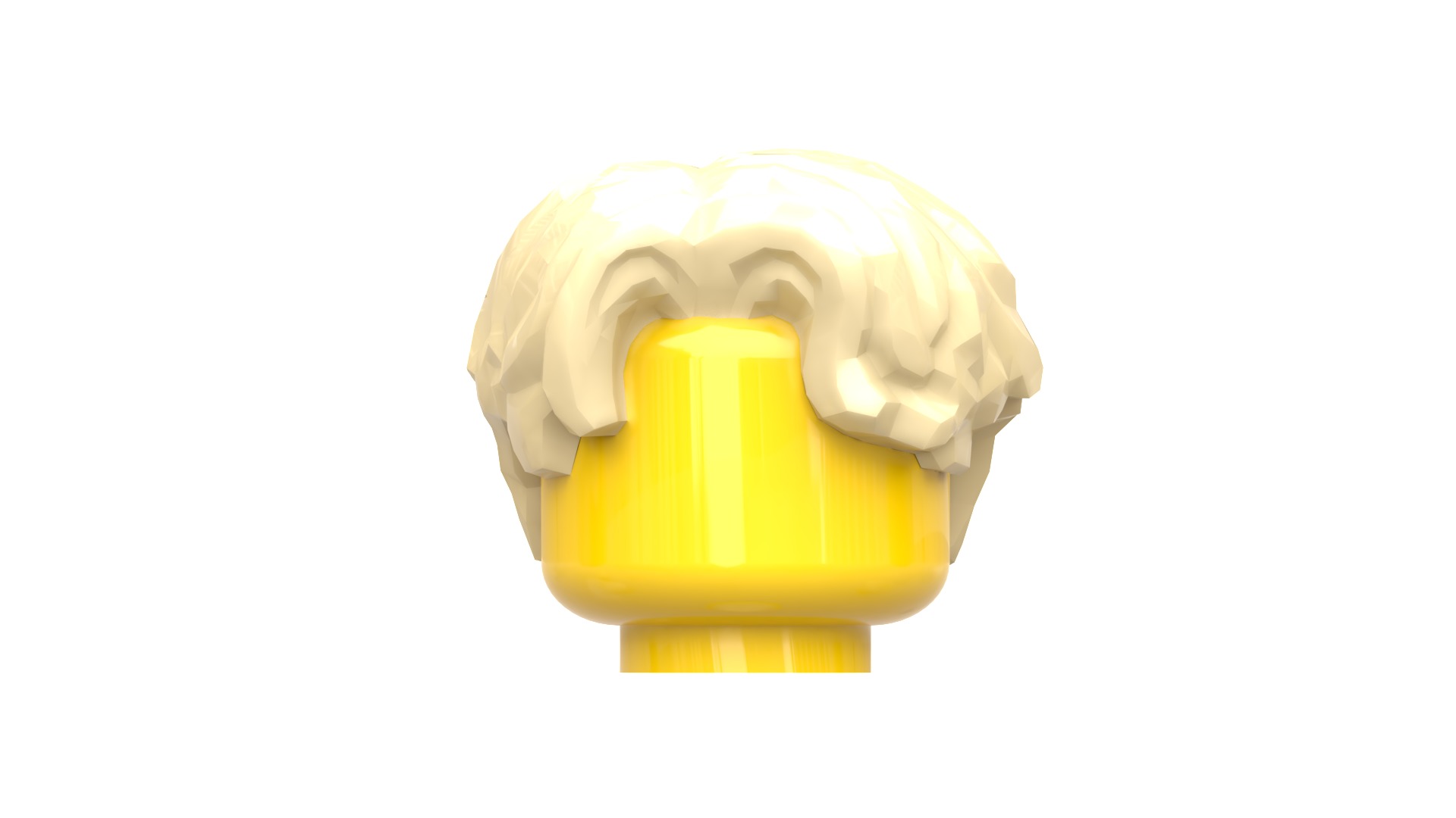 TwindBricks3D - Minifigure Hair pack 4 3D print model_23