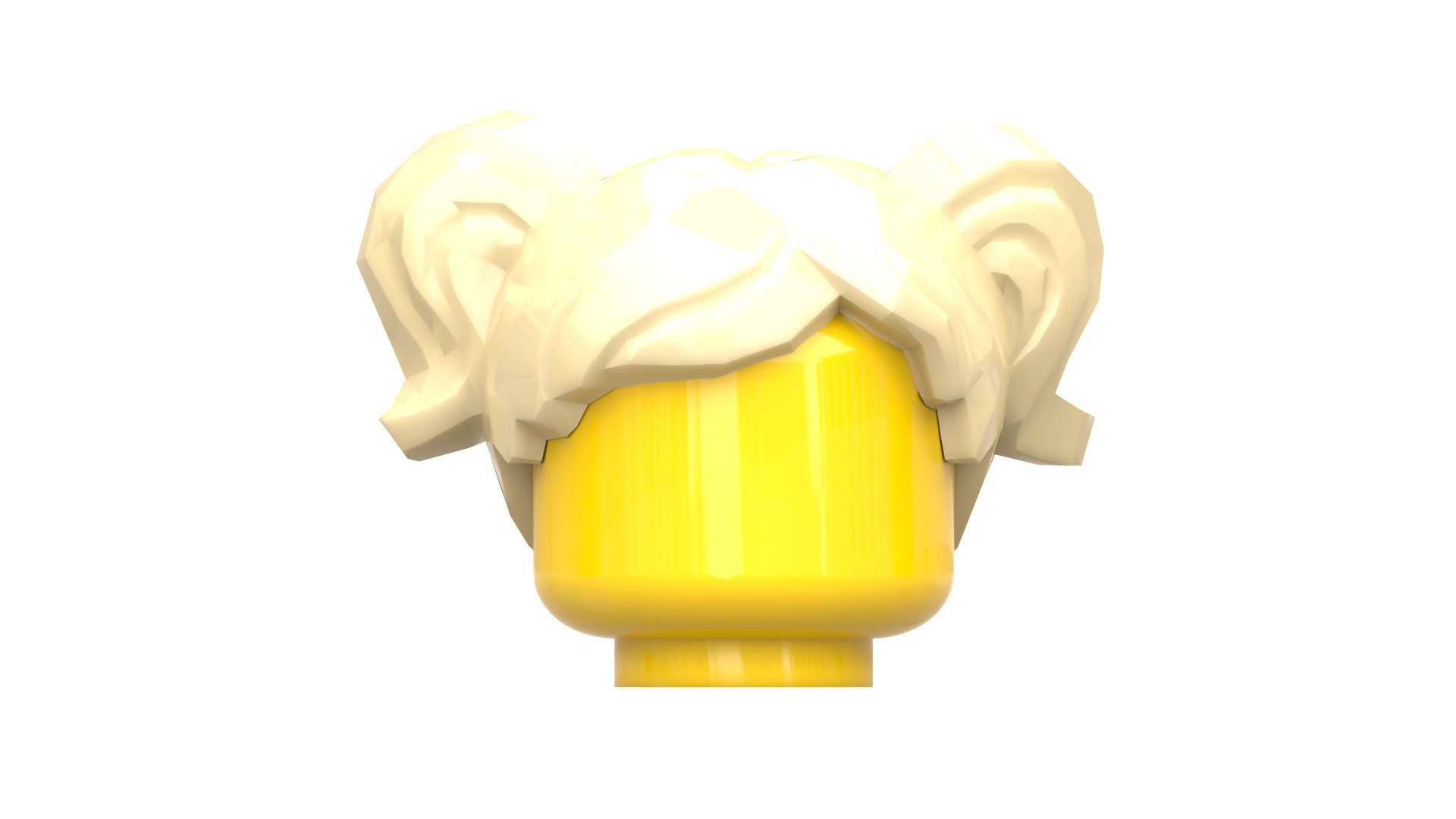 TwindBricks3D - Minifigure Hair pack 4 3D print model_30