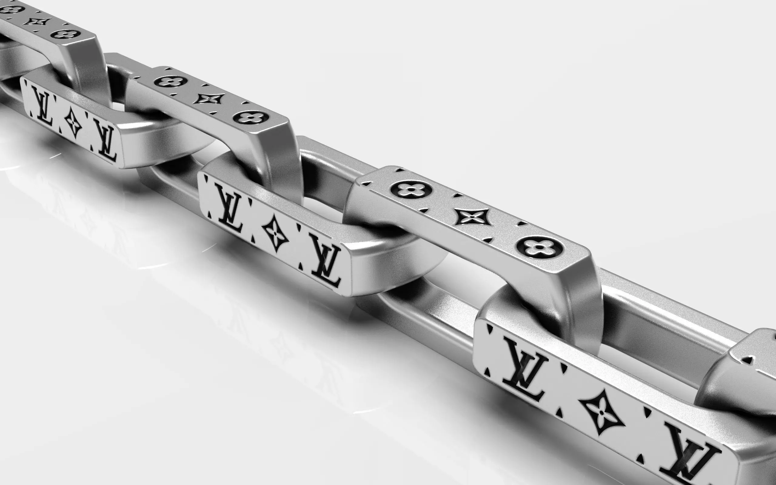 louis vuitton chain 3D print model_0