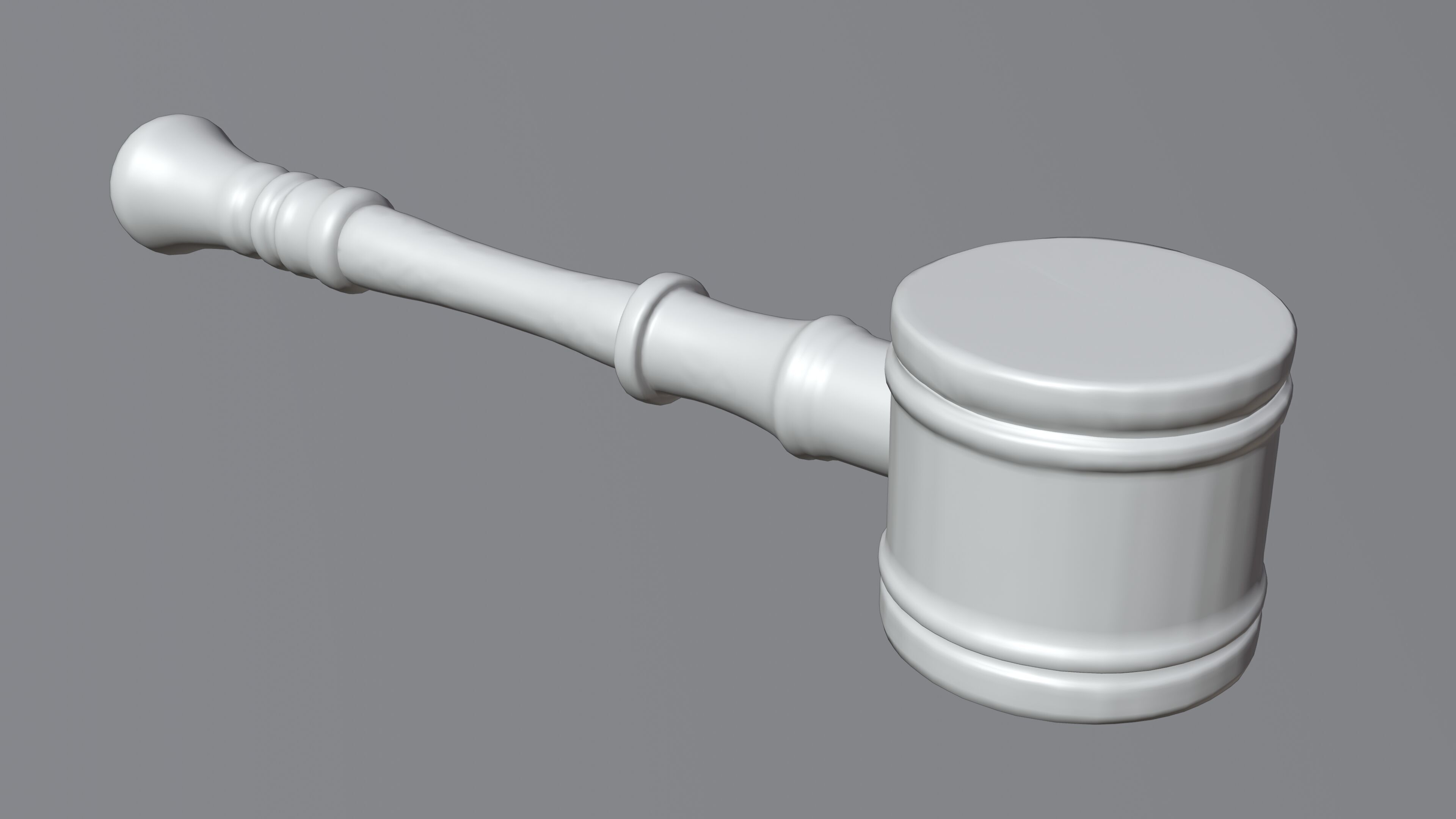 Rusty Mallet 3D Model Low-poly 3D model_12
