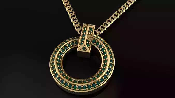 T Pendant 3D print model