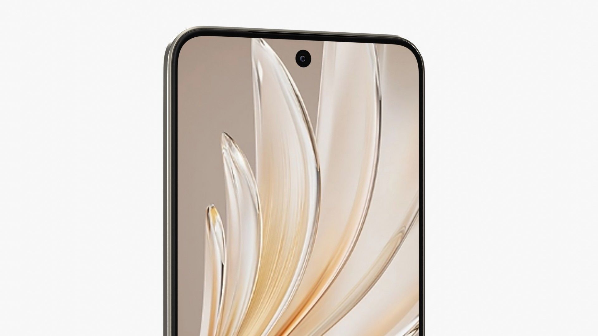 Vivo S20 Gold Low-poly 3D model_6
