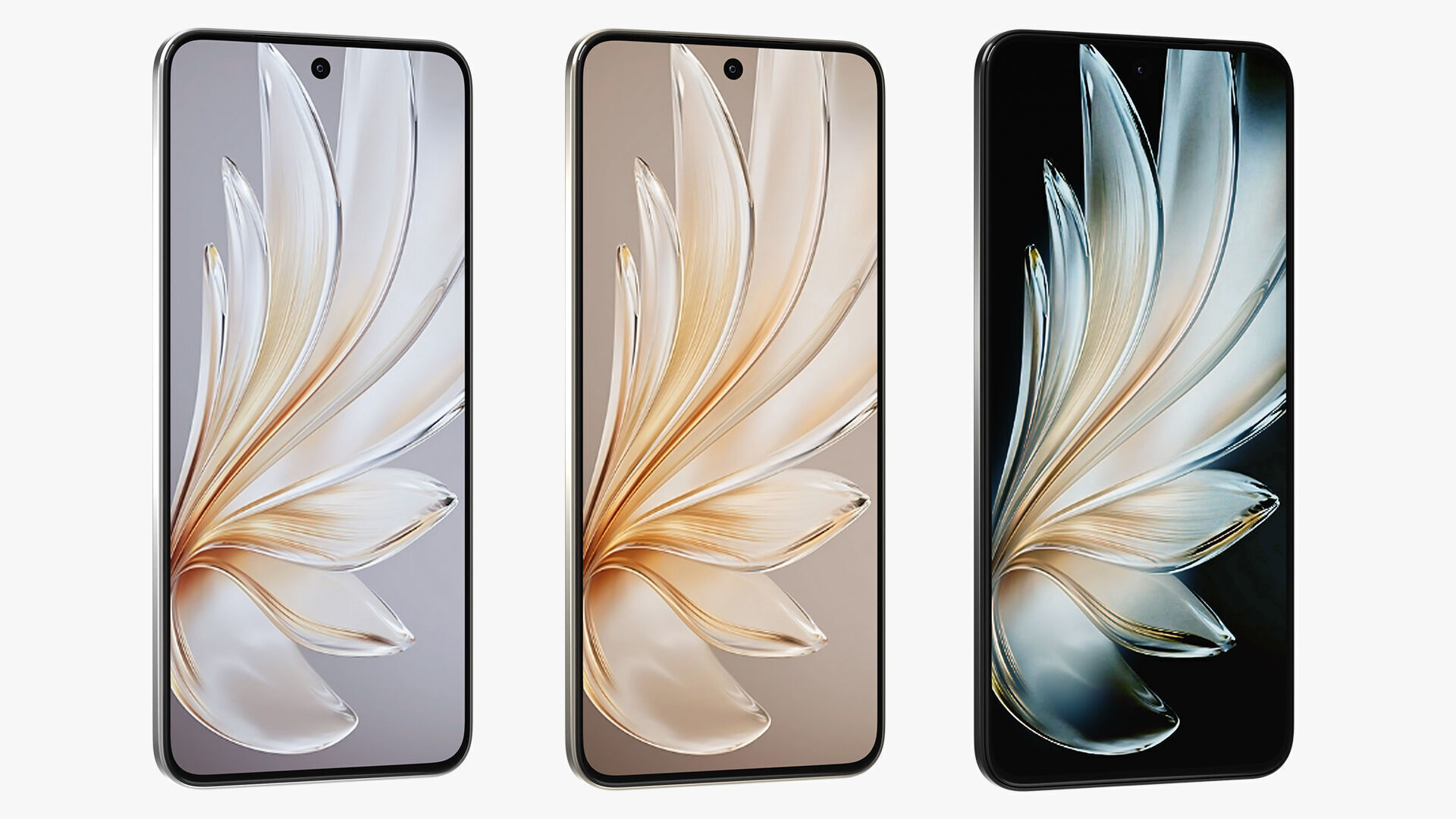 Vivo S20 Low-poly 3D model_1