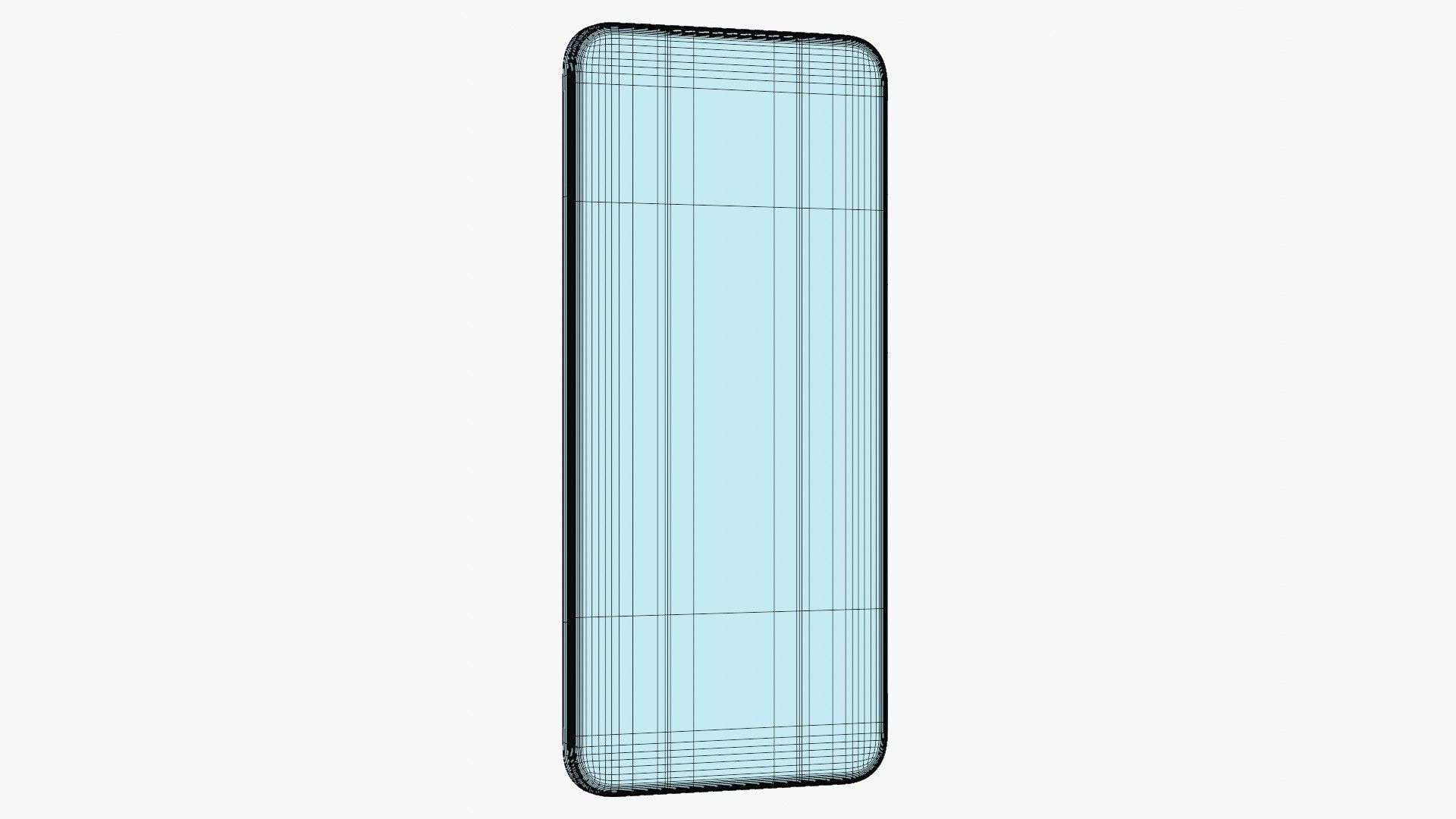 Vivo S20 Low-poly 3D model_40