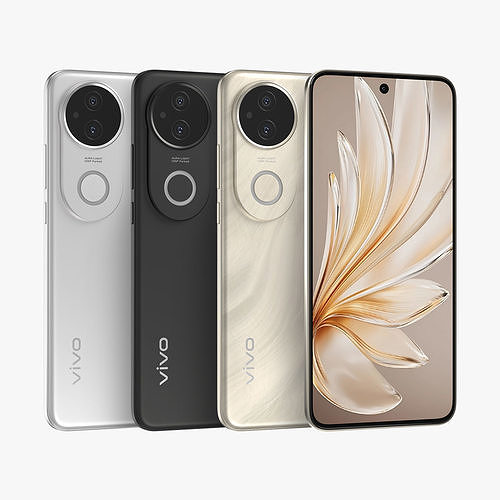 Vivo S20 Low-poly 3D model