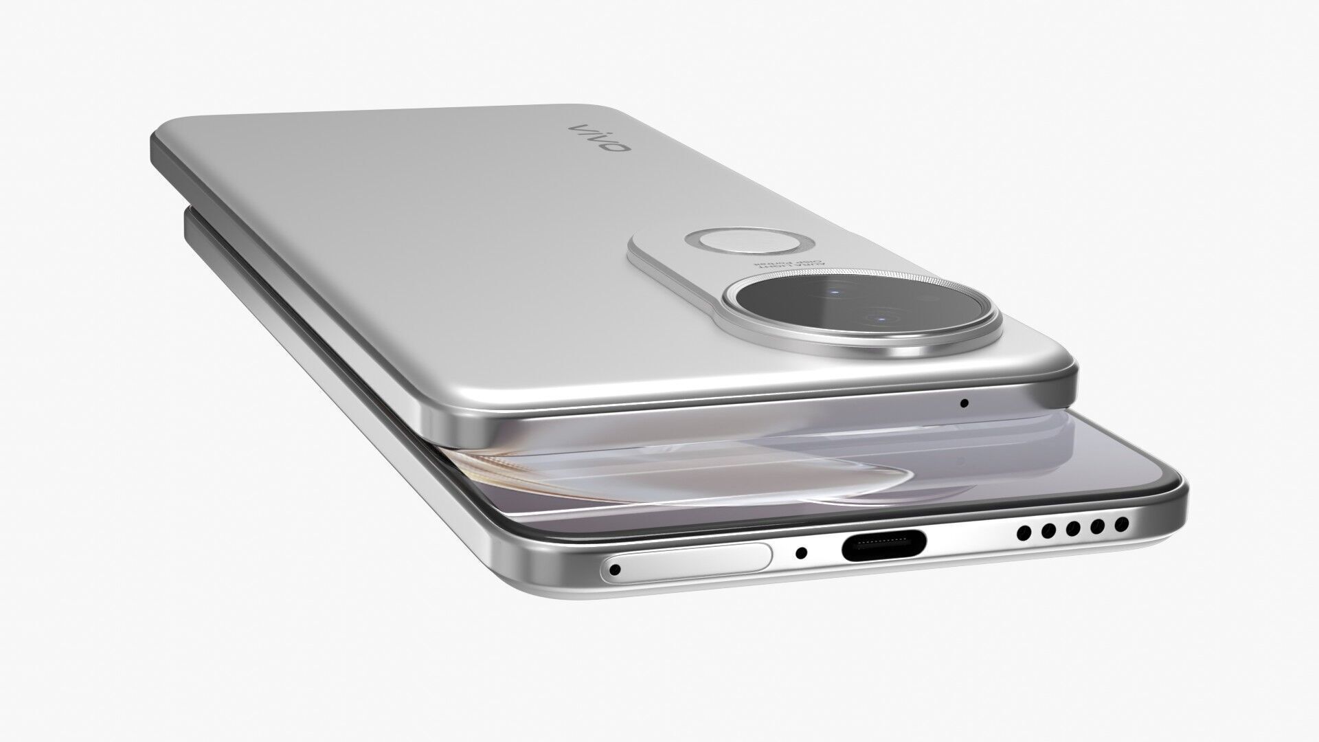 Vivo S20 Low-poly 3D model_29