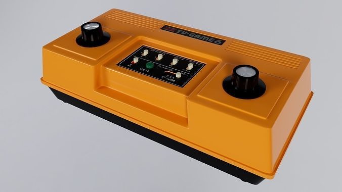 Nintendo first home console ColorTV-Game 6 3D model