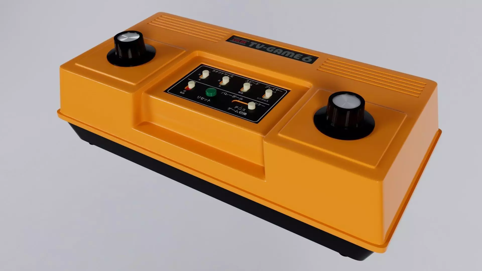 Nintendo first home console ColorTV-Game 6 3D model_0