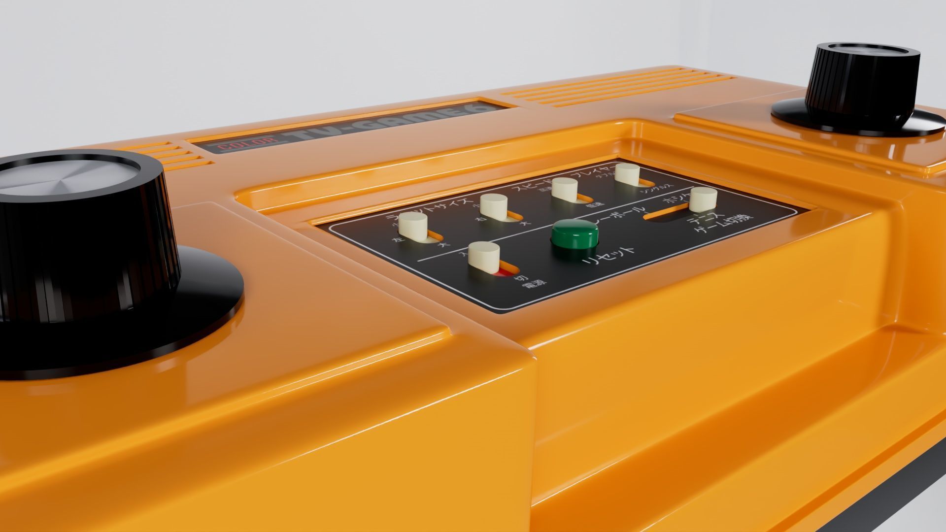 Nintendo first home console ColorTV-Game 6 3D model_4