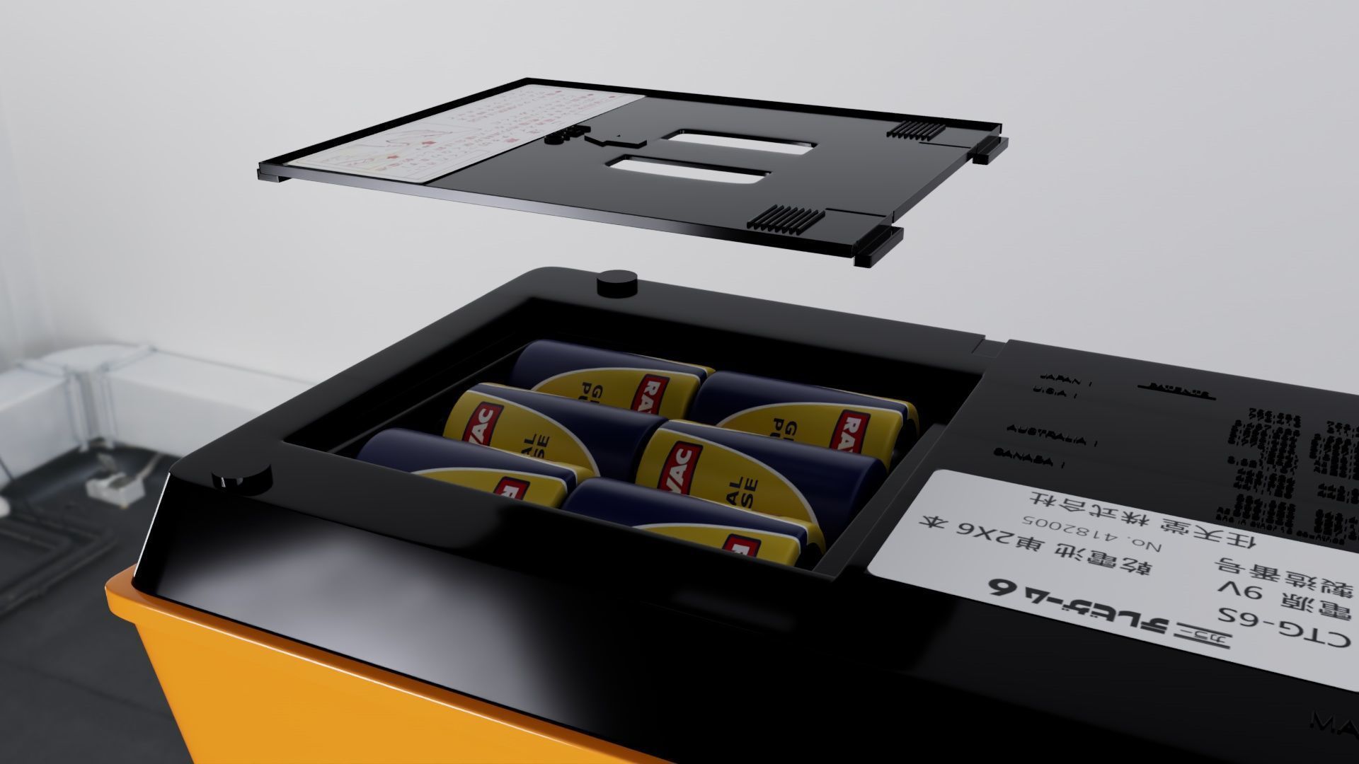 Nintendo first home console ColorTV-Game 6 3D model_3