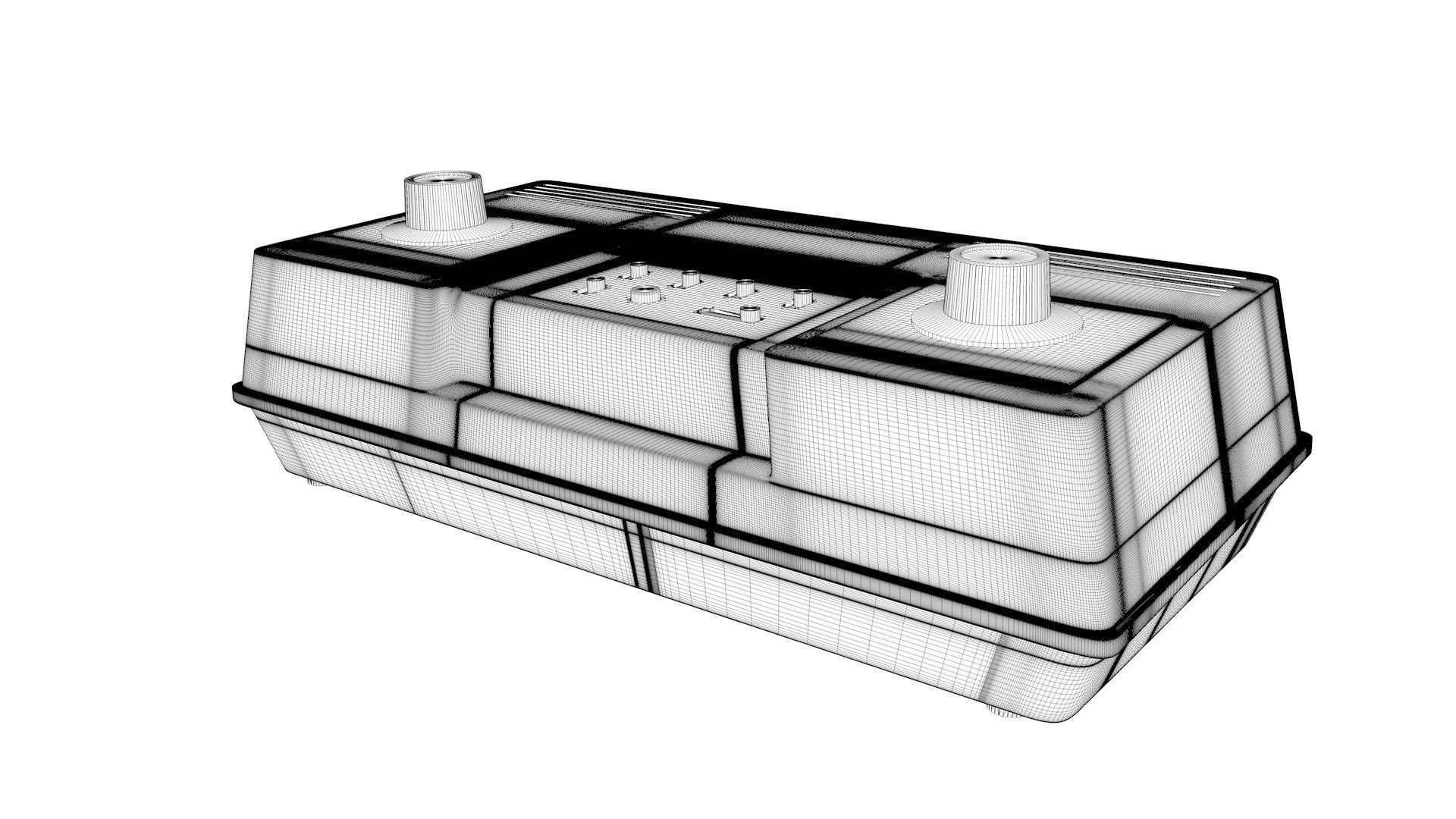 Nintendo first home console ColorTV-Game 6 3D model_6