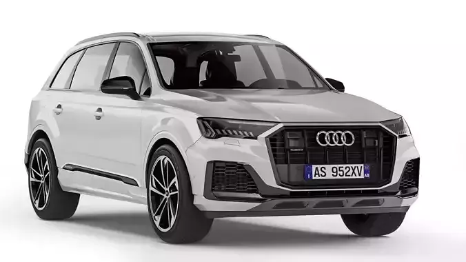 Audi Q7 TFSI 2020 3D model