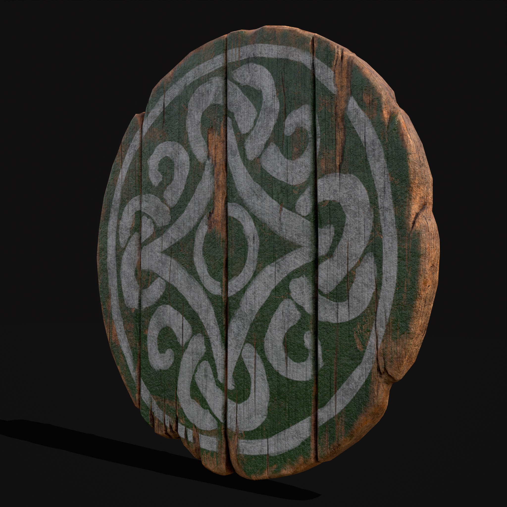 Coat of Arms GW Low-poly 3D model_15