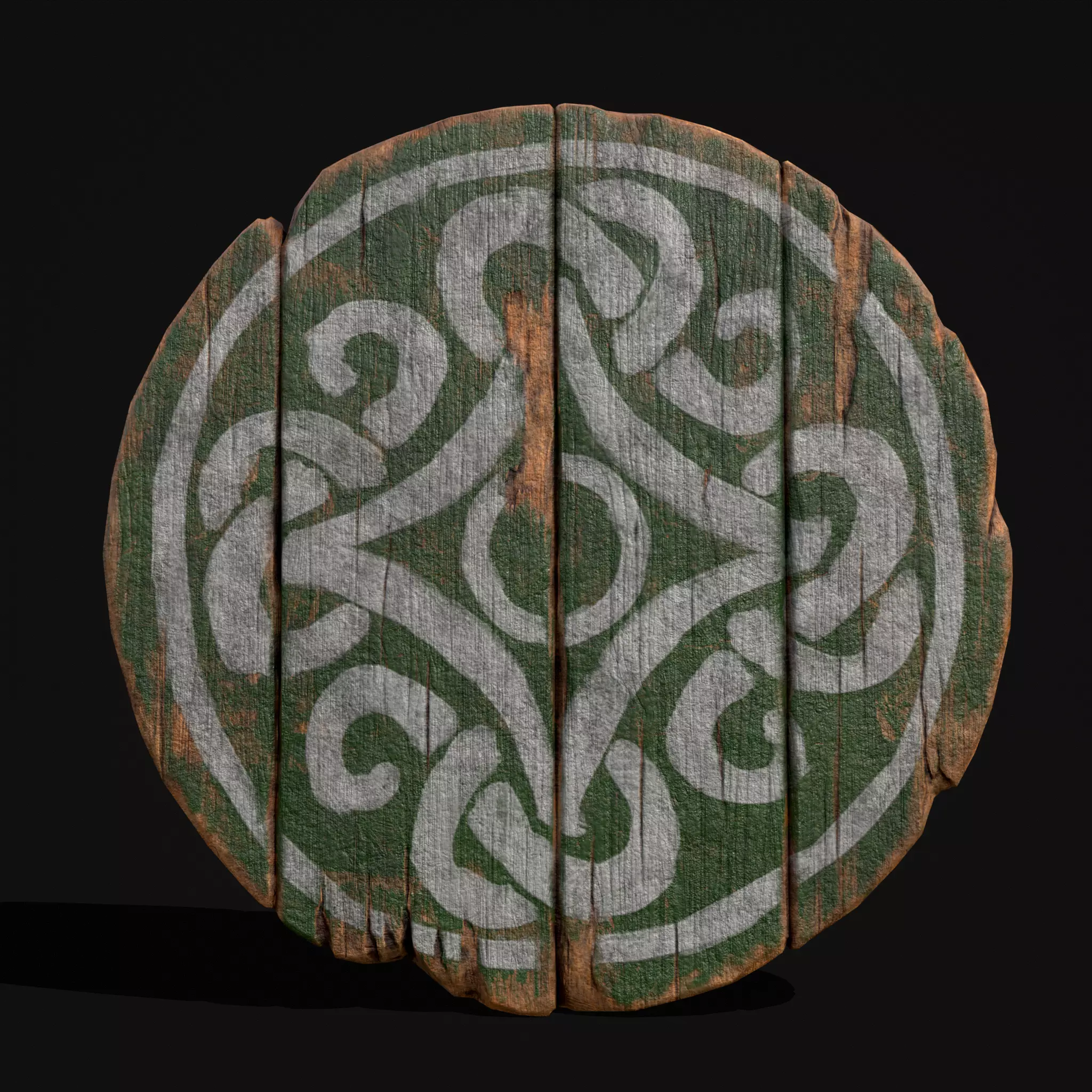 Coat of Arms GW Low-poly 3D model_0