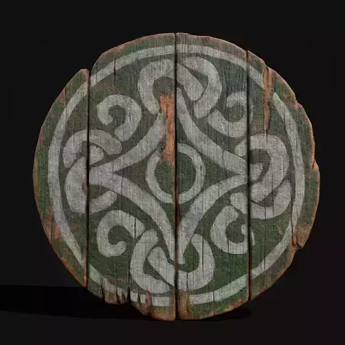 Coat of Arms GW Low-poly 3D model