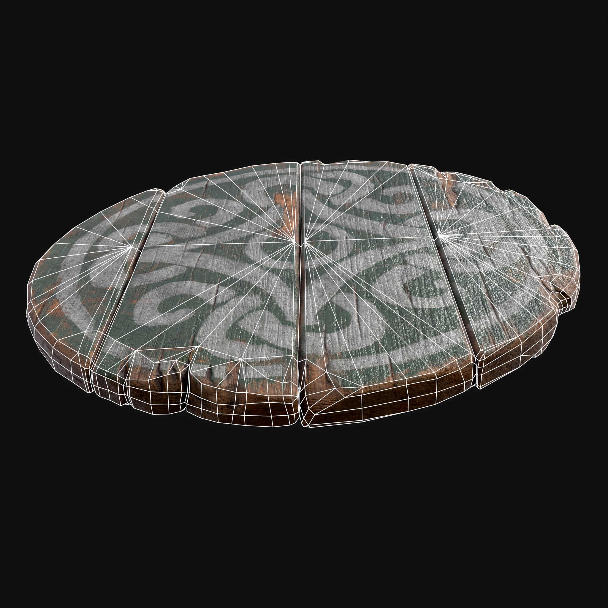 Coat of Arms GW Low-poly 3D model_20