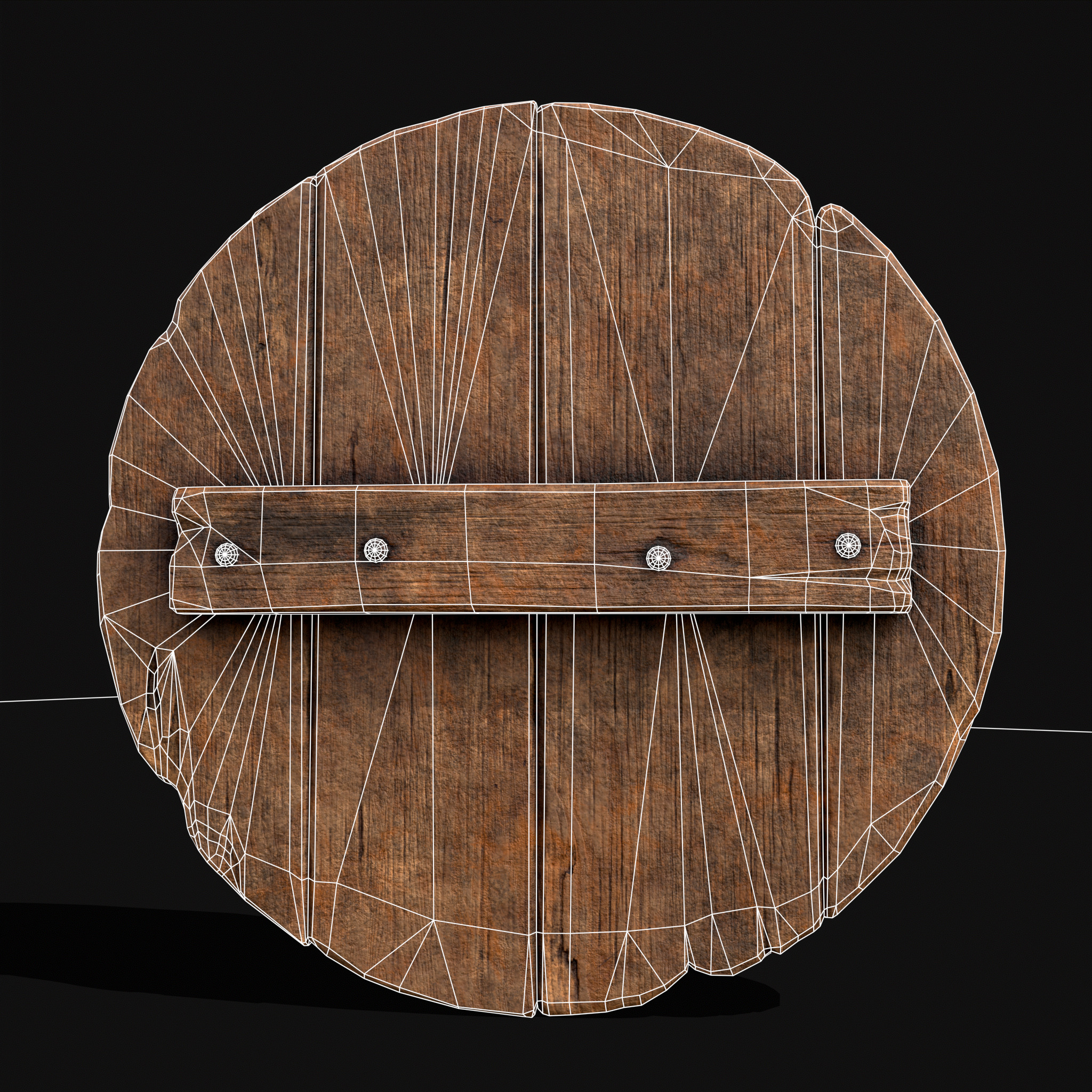 Coat of Arms GW Low-poly 3D model_10