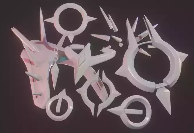 Marvel Rivals - Malice Accessories - Cosplay 3D Print Prop