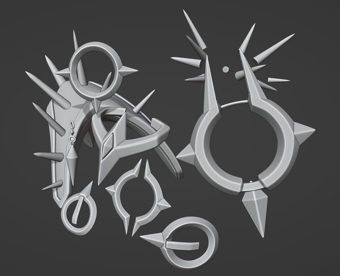 Malice Rivals Mod Marvel Rivals - Malice Accessories - Cosplay 3D Print Prop 3D model 3D ...