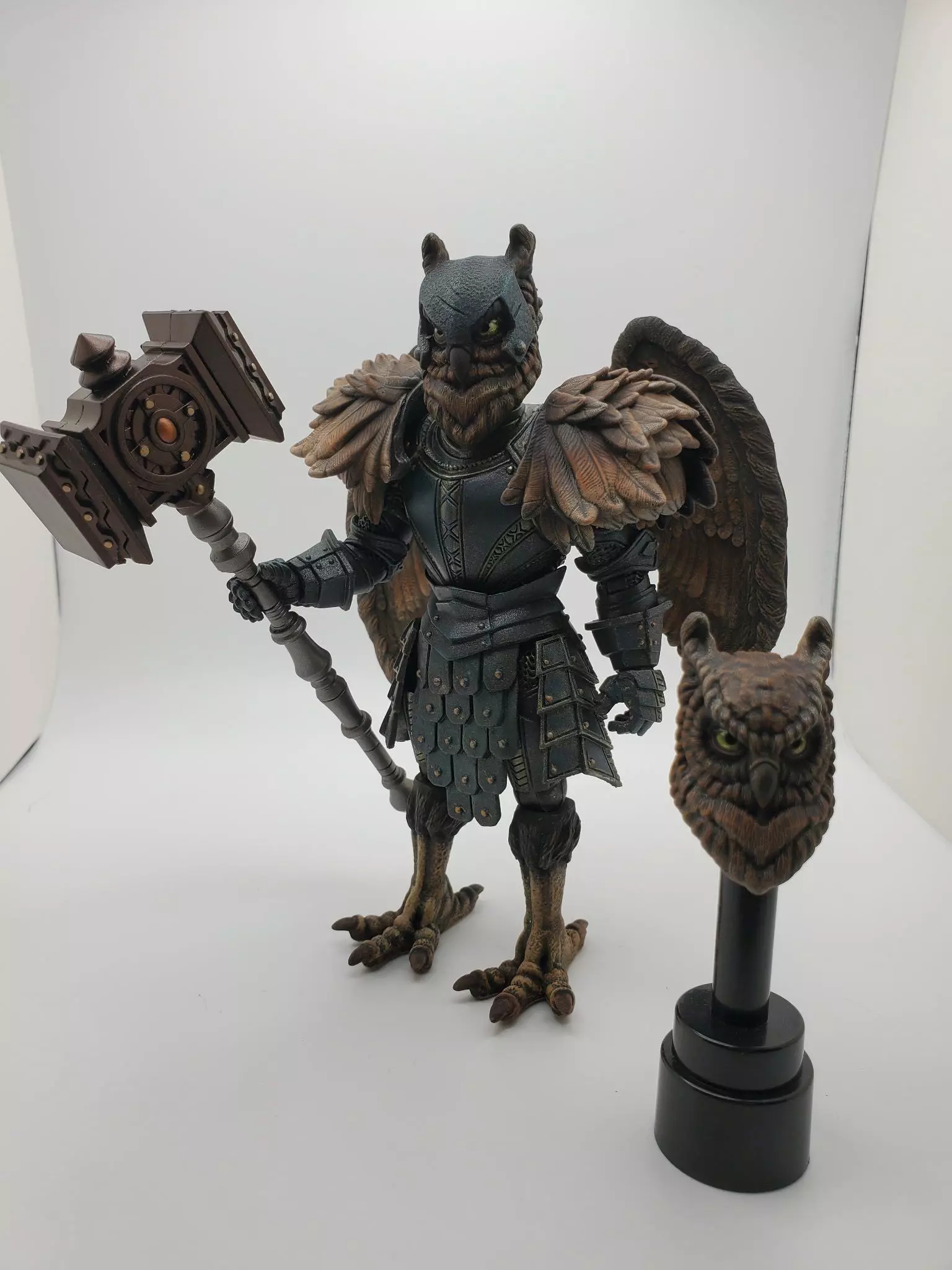 Warrior Owl Set Mythic Legions Custom 3D print model_1