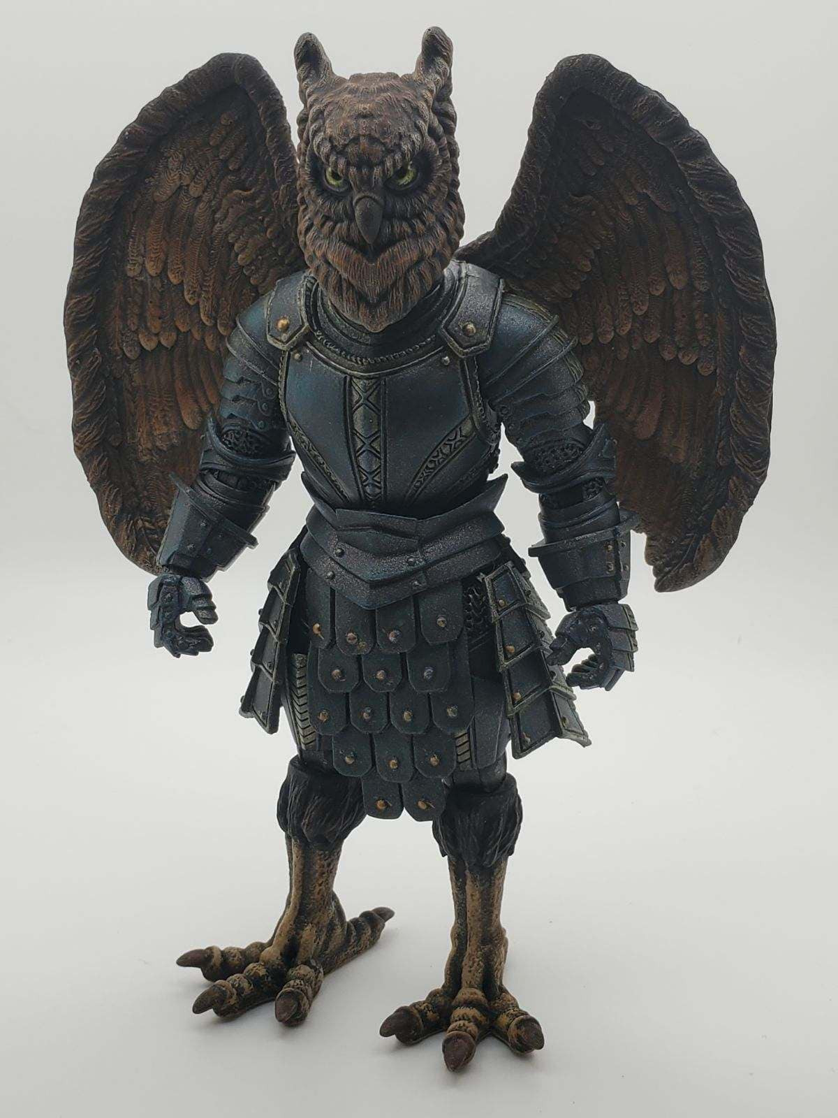 Warrior Owl Set Mythic Legions Custom 3D print model_4