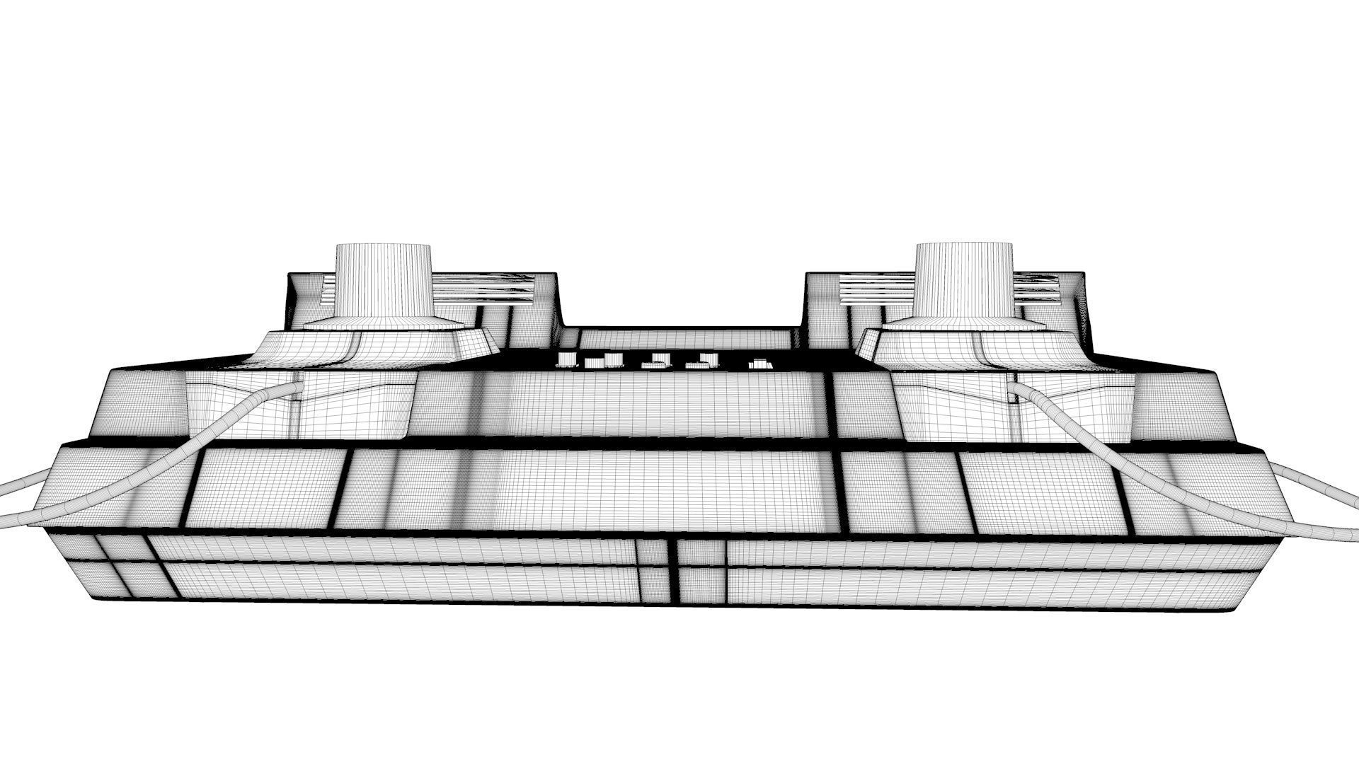 Nintendo first home console ColorTV-Game 15 3D model_7