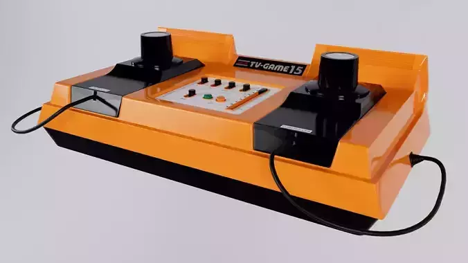 Nintendo first home console ColorTV-Game 15 3D model