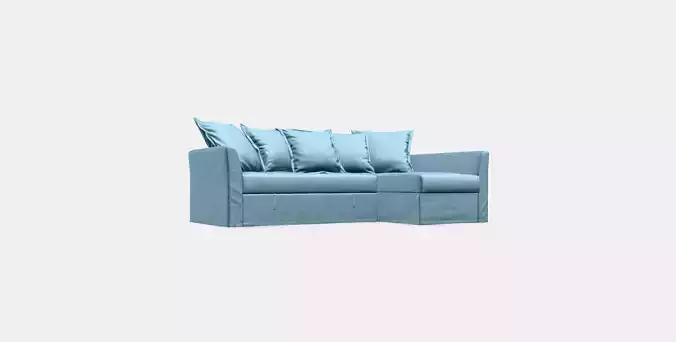 HOLMSUND Corner sofa-bed