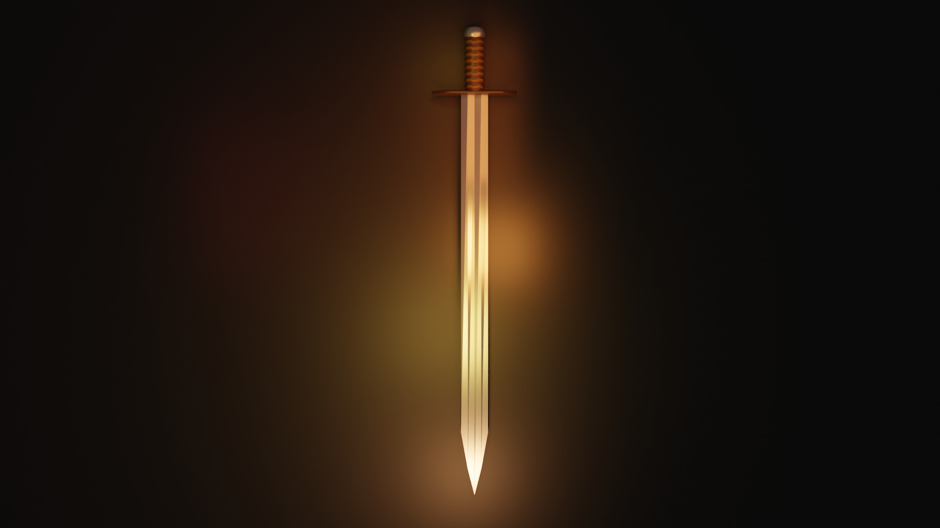Realistic Medieval Sword -- Game-Ready and High-Quality Asset 3D model_2