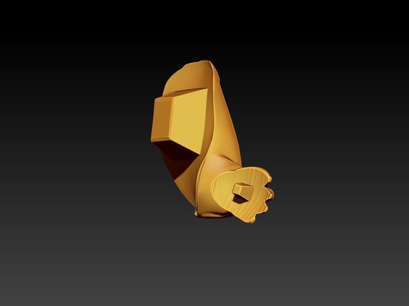 The Squirrel and a Nut 3D print model_11