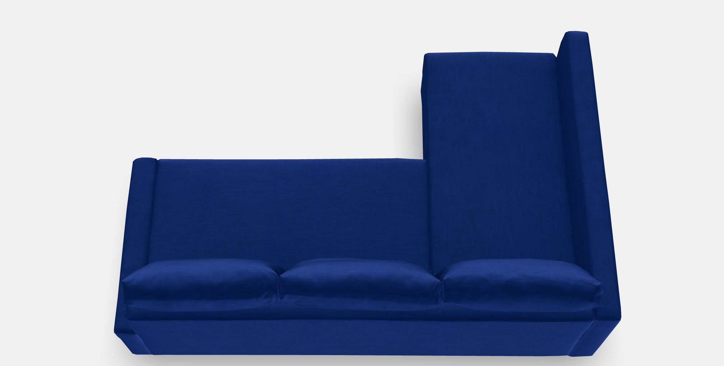 FRIHETEN Corner sofa-bed with storage Low-poly 3D model_6