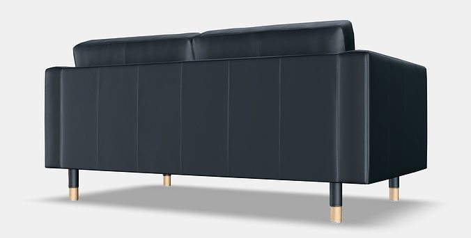 LANDSKRONA Two-seat sofa Low-poly 3D model 3