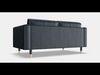 LANDSKRONA Two-seat sofa Low-poly 3D model_1