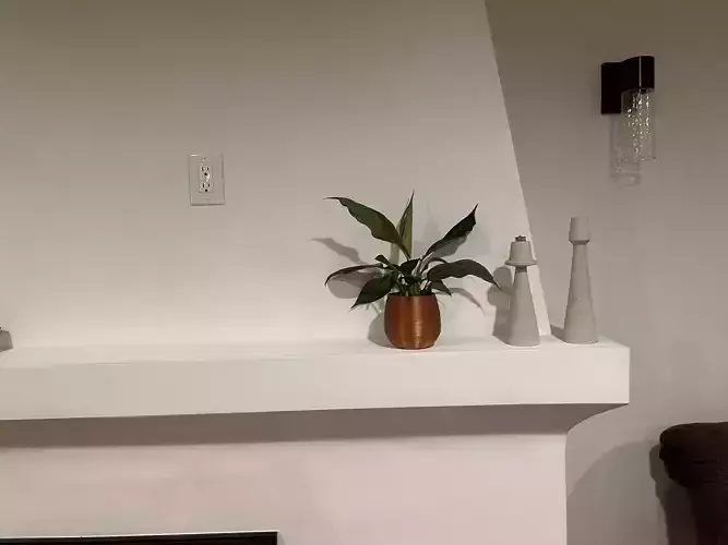 Elegant Modern Vase 3D Model