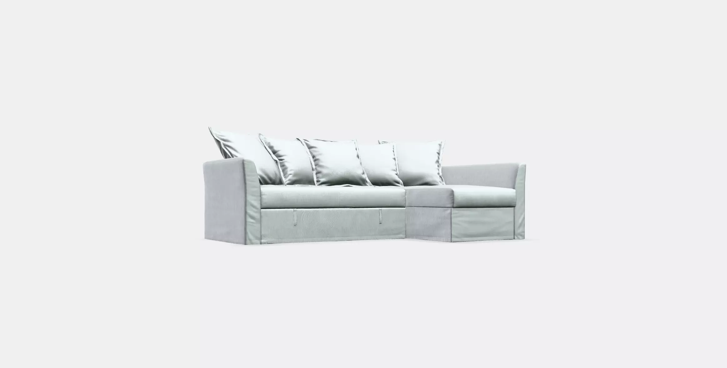 HOLMSUND Corner sofa-bed 1 3D model