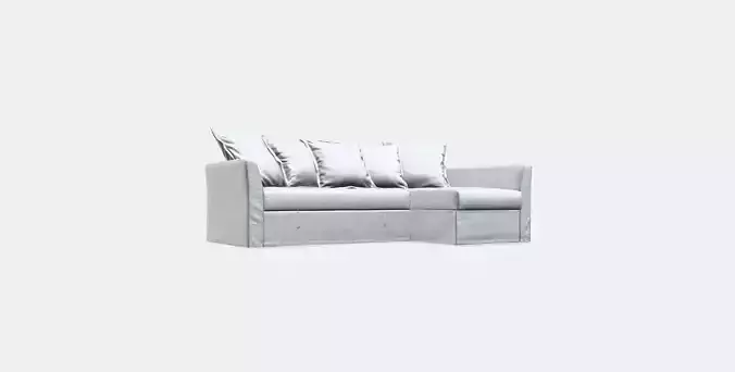 HOLMSUND Corner sofa-bed 1