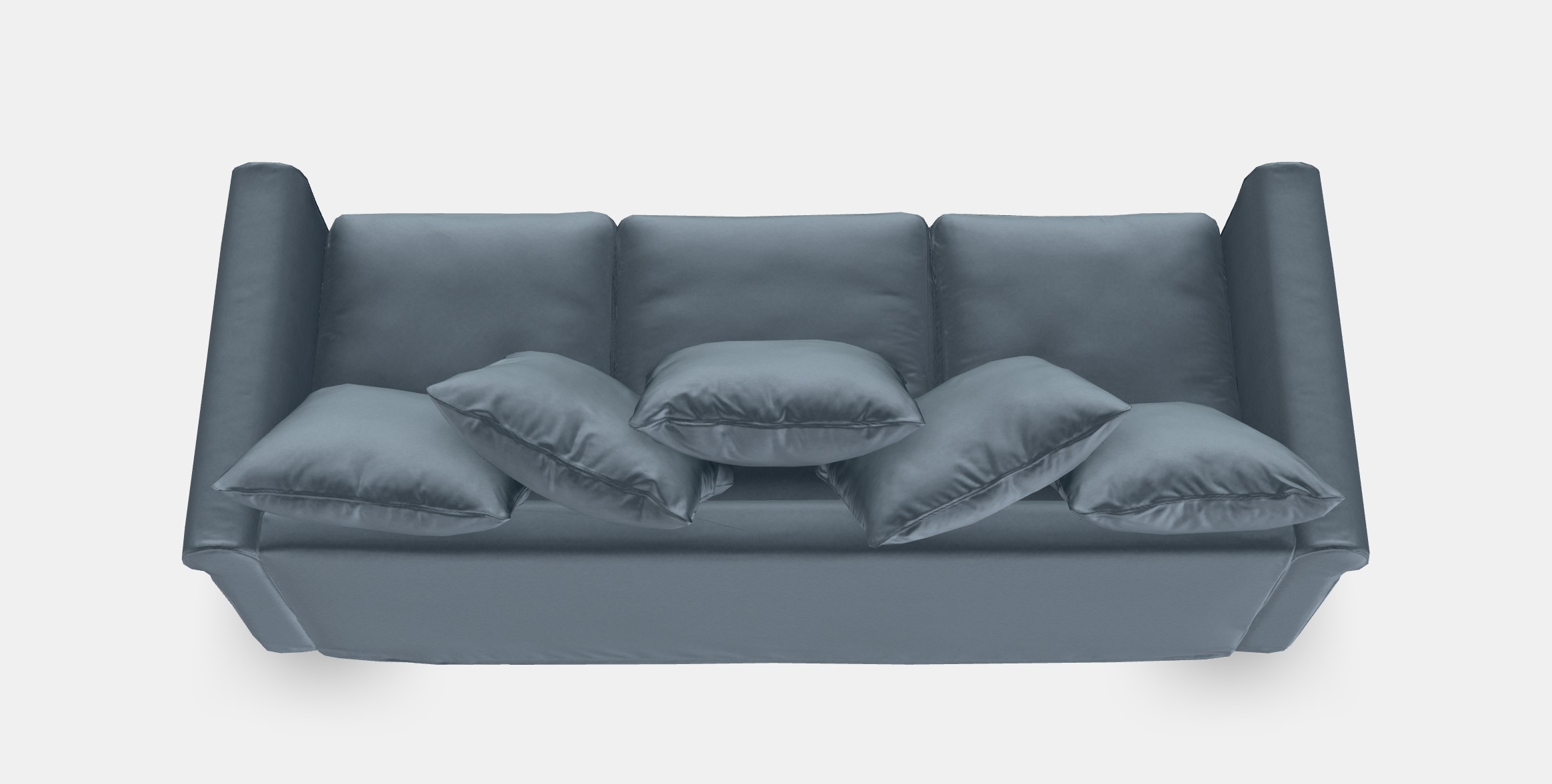 GRONLID 3-seat sofa Low-poly 3D model_4