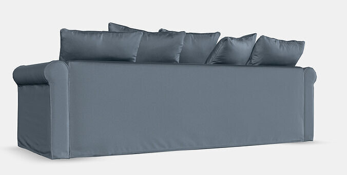 GRONLID 3-seat sofa Low-poly 3D model 5